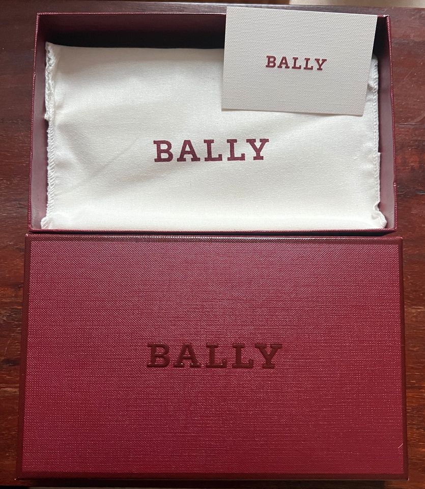 BALLY NEU Portemonnaie Brieftasche Kartenetui Herren Damen in Wees