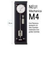 Mechanica M4 / Pendel uhr / Regulator / Uhrenbausatz Nordrhein-Westfalen - Lienen Vorschau