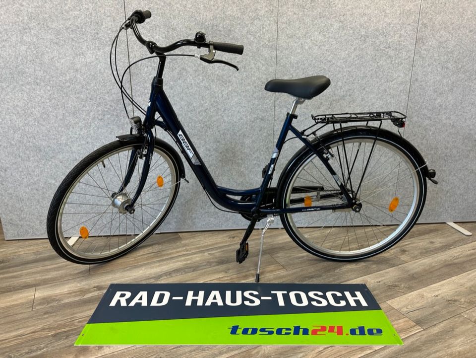 BBF Cityrad Collection Line  Wave 28", RH 51 cm, dunkelblau in Luckau