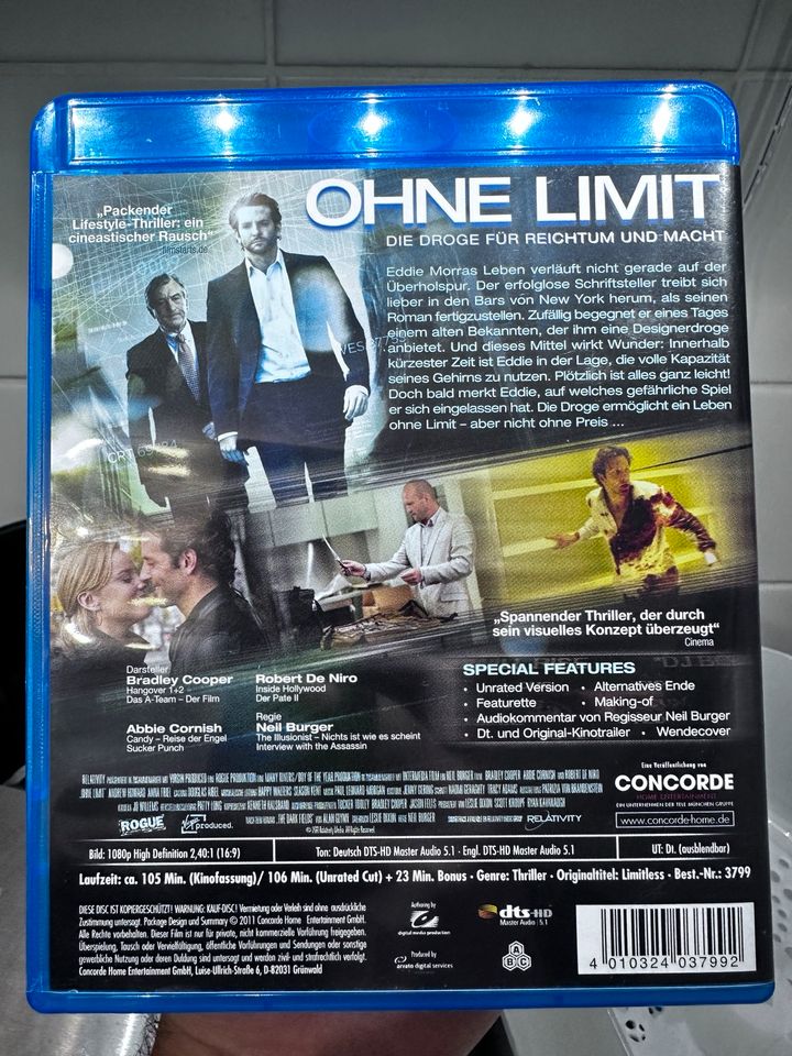 Ohne Limit Blu Ray (2011) 4K UHD in Bielefeld