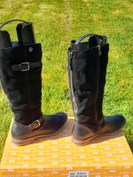 Tom Tailor Stiefel schwarz Gr. 39 weiter Schaft Schleswig-Holstein - Flensburg Vorschau