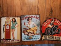 Blechschilder Rockabilly retro mittlere Größe Nordrhein-Westfalen - Kerpen Vorschau