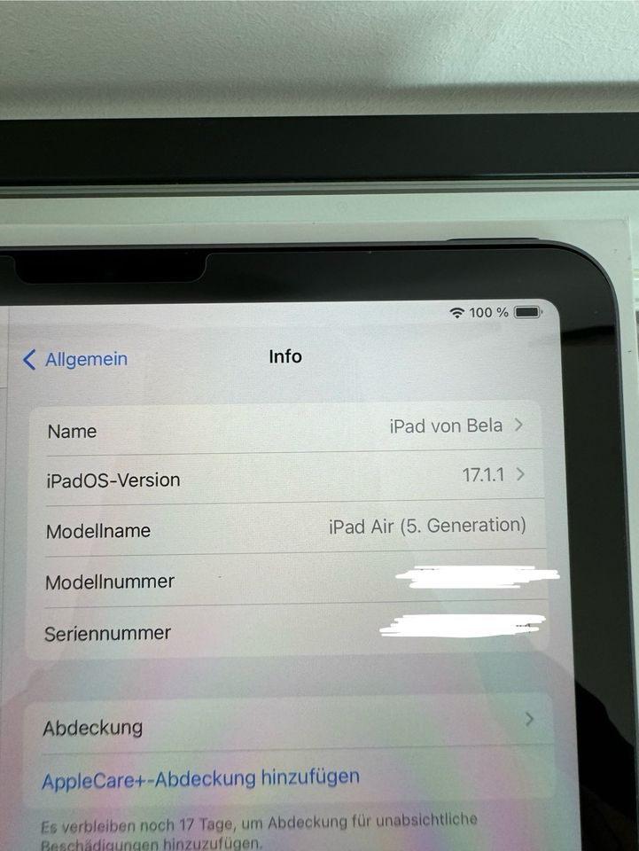 iPad Air 5 Generation inkl Apple Pencil / Wie neu in Lippstadt