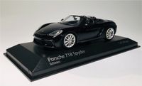 Porsche 718 Spyder, schwarz, Minichamps 410 067701 1:43 Hessen - Dietzenbach Vorschau