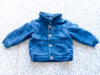 Jacke Jeansjacke Gr. 80 Blau Gefüttert Unisex Herbst Frühling Freiburg im Breisgau - Au  Vorschau