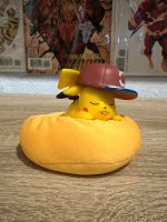 Pokémon Pikachu schlafende Figur mit Cap und Kissen NEU Hessen - Grebenhain Vorschau