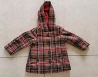 Wintermantel/Winterjacke mit Kapuze kariert pink braun Größe 92 Baden-Württemberg - Abtsgmünd Vorschau