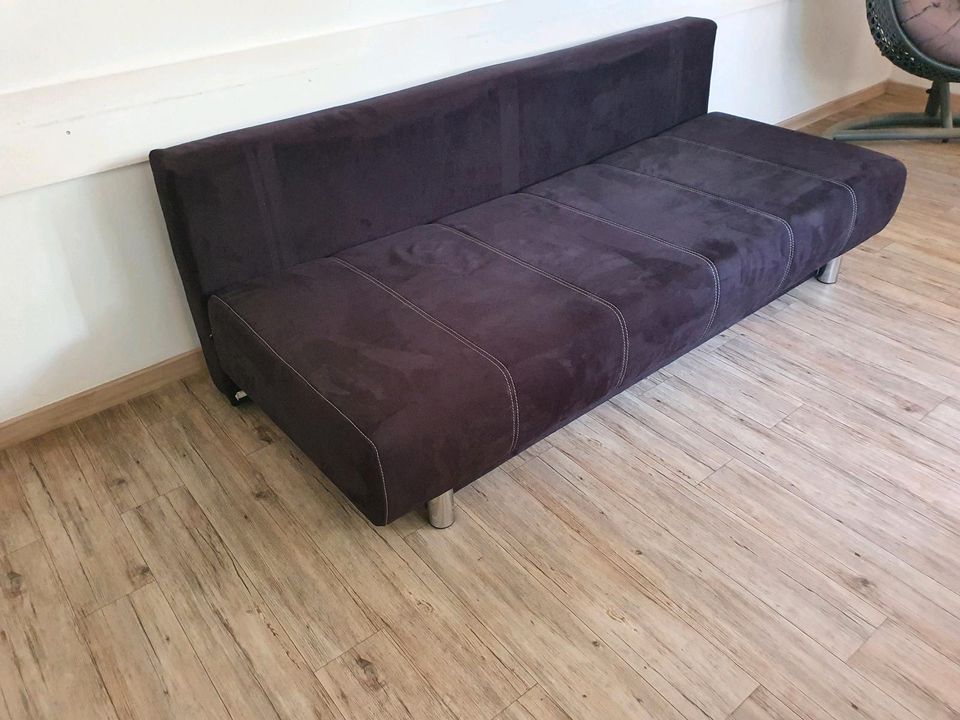 Couch  Sofa Schlaffunktion Bettkasten in Künzing