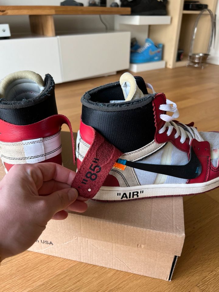 jordan 1 x offwhite Chicargo in Wustermark