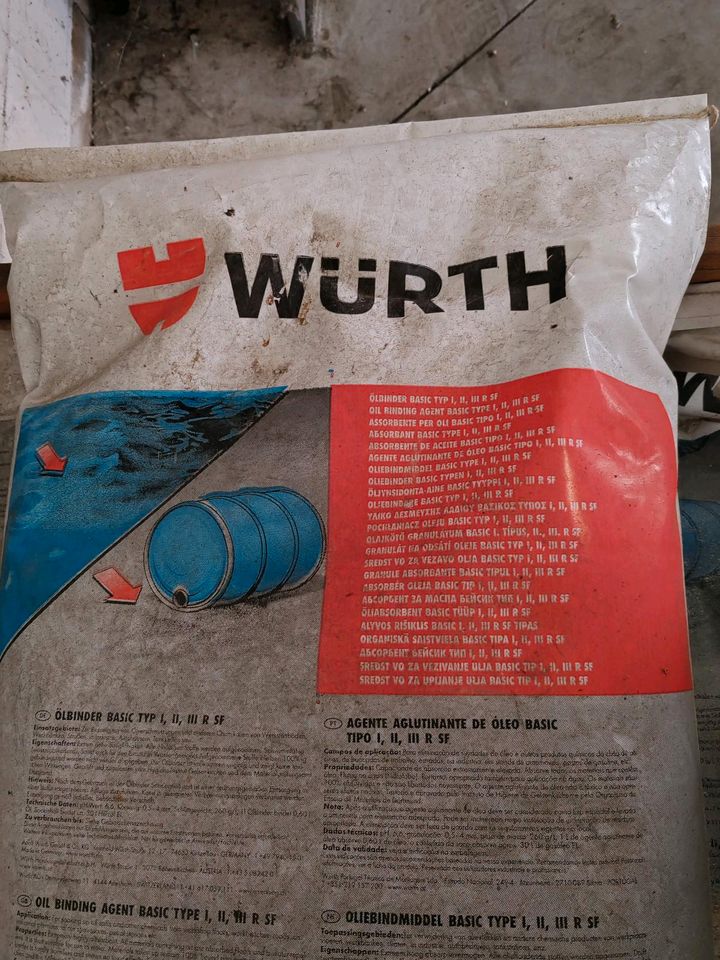 Würth Ölbindemittel in Leipzig