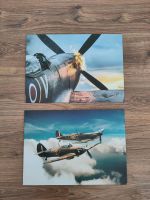 Displate Metallposter Bilder Flugzeuge Spitfire Hurricane Häfen - Bremerhaven Vorschau