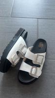 Sandalen weiß mit Zirkonia Hessen - Oberzent Vorschau