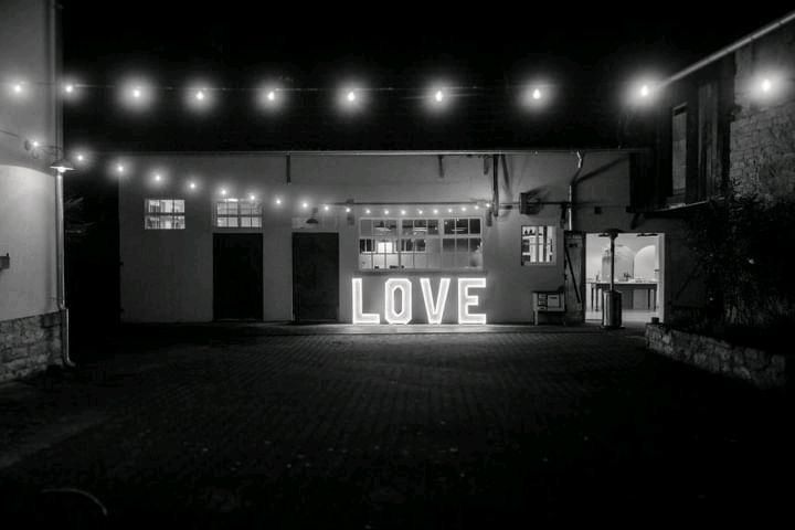 LOVE-Letters XXL-Leuchtbuchstaben Neonschild Hochzeit Deko in Keltern