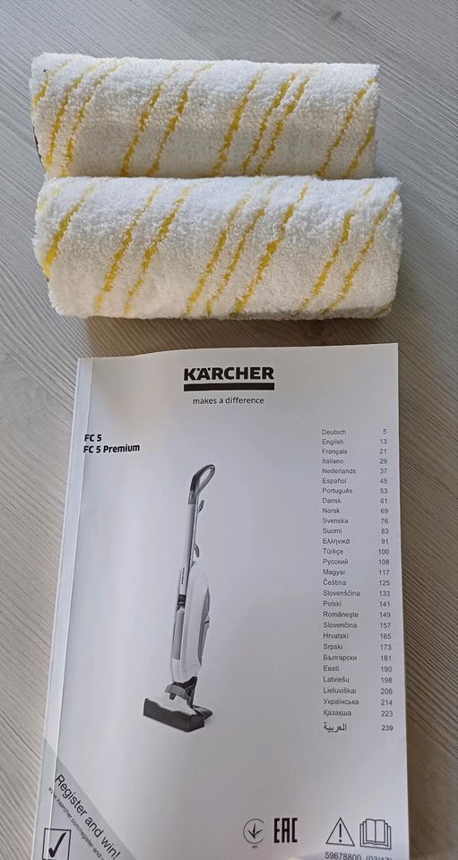 Kärcher FC 5 Premium Hartbodenreiniger, wie neu in Jevenstedt