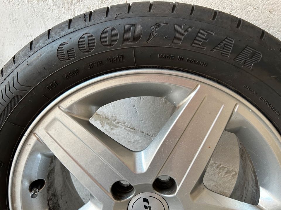 Sommerreifen Goodyear 205/55 R16  mit Alufelgen Top Zustand ‼️ in Penig