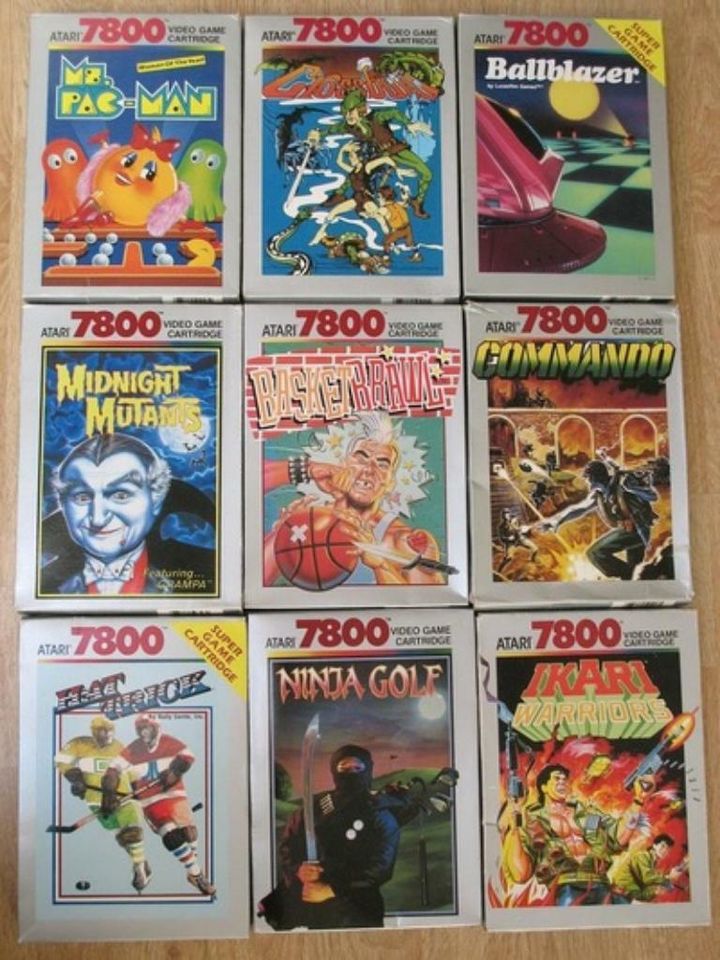 Suche alte Atari 7800 Spiele in Berlin