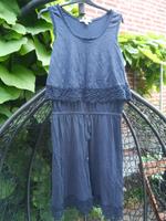 Kleid dunkelblau blau S Spitze Lochmuster Esprit Boho Hippie Niedersachsen - Isernhagen Vorschau