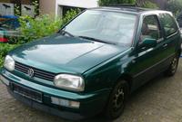 GOLF 3 GRÜN 72 BIBER GRAU AEE DGH MOTOR GETRIEBE LC6P TÜRE RECHTS Nordrhein-Westfalen - Waldbröl Vorschau