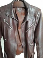 Biker-Nappalederjacke, whisky-braun, von AVIATRIX, Gr. 38/40 Bayern - Pfaffenhofen a.d. Ilm Vorschau