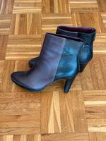 Stiefeletten Leder, Cox, Größe 40, schwarz/grau Berlin - Steglitz Vorschau