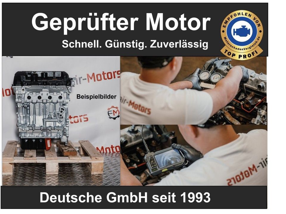 ✔ Motor NGCA UNCI UNCP XVGB UGCA FORD 1.6 TDCi 1.5 EcoBoost MONDEO V 5 S-MAX TOURNEO CONNECT GRAND V408 TRANSIT COURIER B460 75PS 101PS 115PS 160PS 165PS Überholt Komplett Instandsetzung Gebraucht Rum in Remscheid