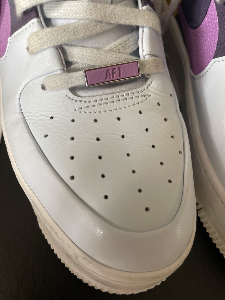 Nike Air Force 1 Sage Low LX 'Grey Dark Orchid' in Krempe