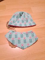 Handmade Newborn Baby Mütze + Schal Wende Set 0-3 Monate Stuttgart - Stuttgart-West Vorschau