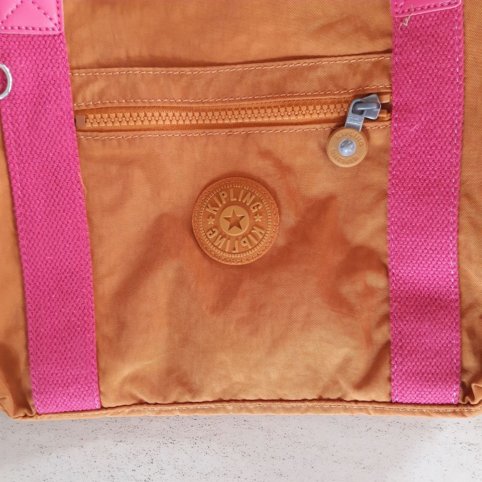 Handtasche Kipling Design orange/pink in Wiehl