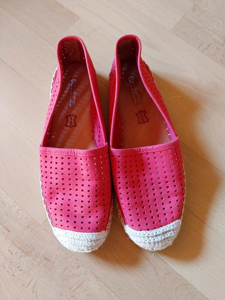 ESPADRILLES von Esprit Leder, Größe 37 in Stockach