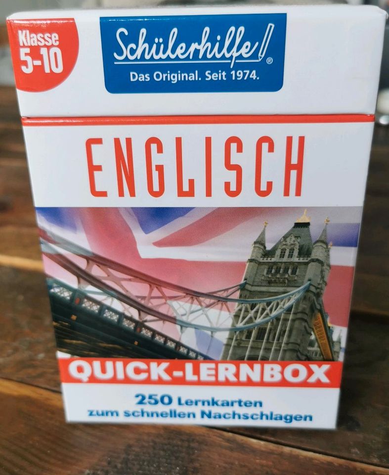 Quick Lernbox Englisch Schülerhilfe Klasse 5-10 in Lippstadt