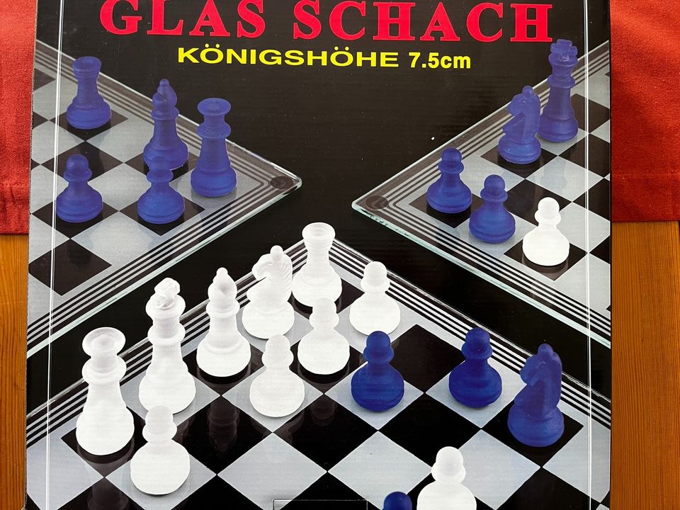 Schachbrett | Schach | Glas | Glasschach in Leipzig