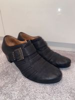 Gabor Pumps Stiefeletten m. Schnalle Leder schwarz Gr.7,5 (Gr.41) Niedersachsen - Isernhagen Vorschau