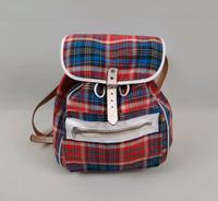 Alter DDR Karo Kinder Rucksack Ostalgie Camping Wanderrucksack Berlin - Köpenick Vorschau