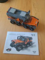 Klemmbausteine (nicht Lego) Offroad Fahrzeug mit 8 Rädern & Figur Baden-Württemberg - Leonberg Vorschau