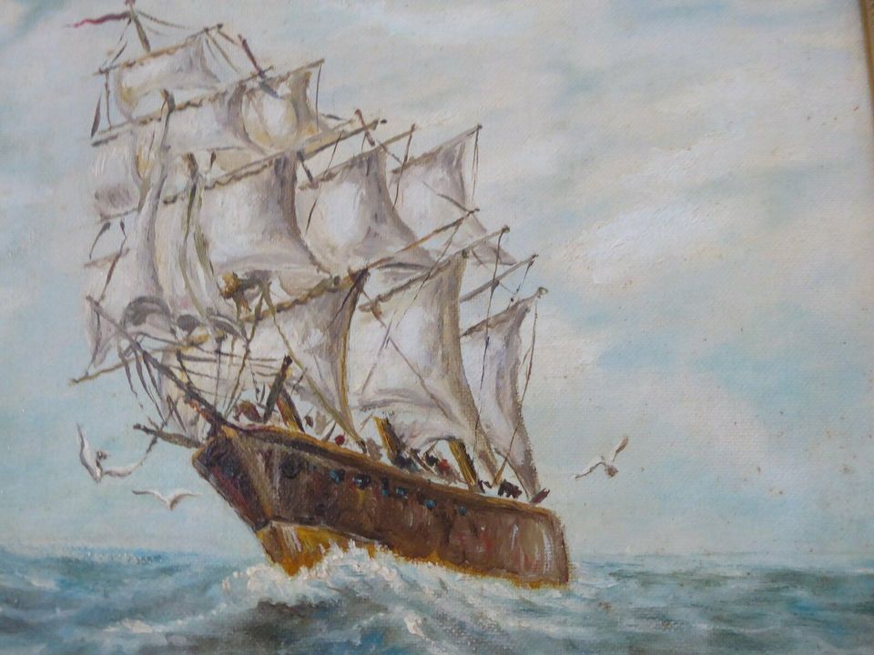 Maritime Ölgemälde Kunst diverser Künstler aus Auflösungen in Mölln