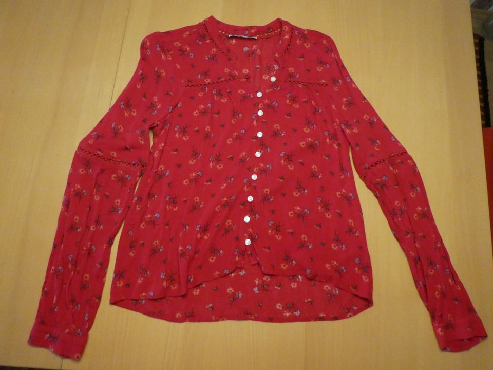 HOLLISTER Bluse rot Blumen Gr. S *WIE NEU* in Baden-Württemberg -  Eggenstein-Leopoldshafen | eBay Kleinanzeigen ist jetzt Kleinanzeigen