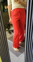 Weite Hose Vila gr 34 rot Niedersachsen - Gifhorn Vorschau