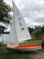 GFK-Segelboot des Herstellers Deuter mit Persenning Rheinland-Pfalz - Mainz Vorschau