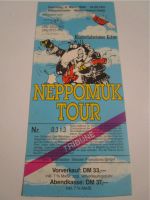 E.A.V., Ticket, "Nepomuk-Tour", Vintage, 9.3.1990 Rheinland-Pfalz - Worms Vorschau