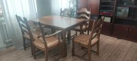 Verkaufe ausziehbaren Tisch mit 5 Stühlen Niedersachsen - Braunschweig Vorschau