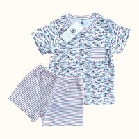 Jungen Pyjama kurz | Meer | Gr. 98 | Petit Bateau ♡ Bayern - Saldenburg Vorschau