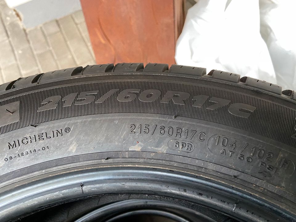 215/60 R17 C  Sommer Reifen Crosscamp Campster in Allersberg