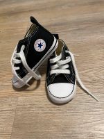 Baby-Converse Sneaker schwarz, Größe 20 Thüringen - Weißensee Vorschau