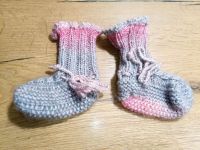 Strickschuhe Krabbelschuhe Baby 6-18 Monate Bayern - Kahl am Main Vorschau