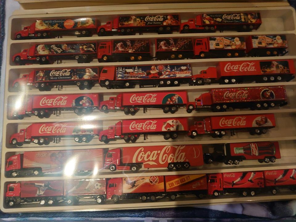 Sammler LKWs Coca Cola in Duisburg