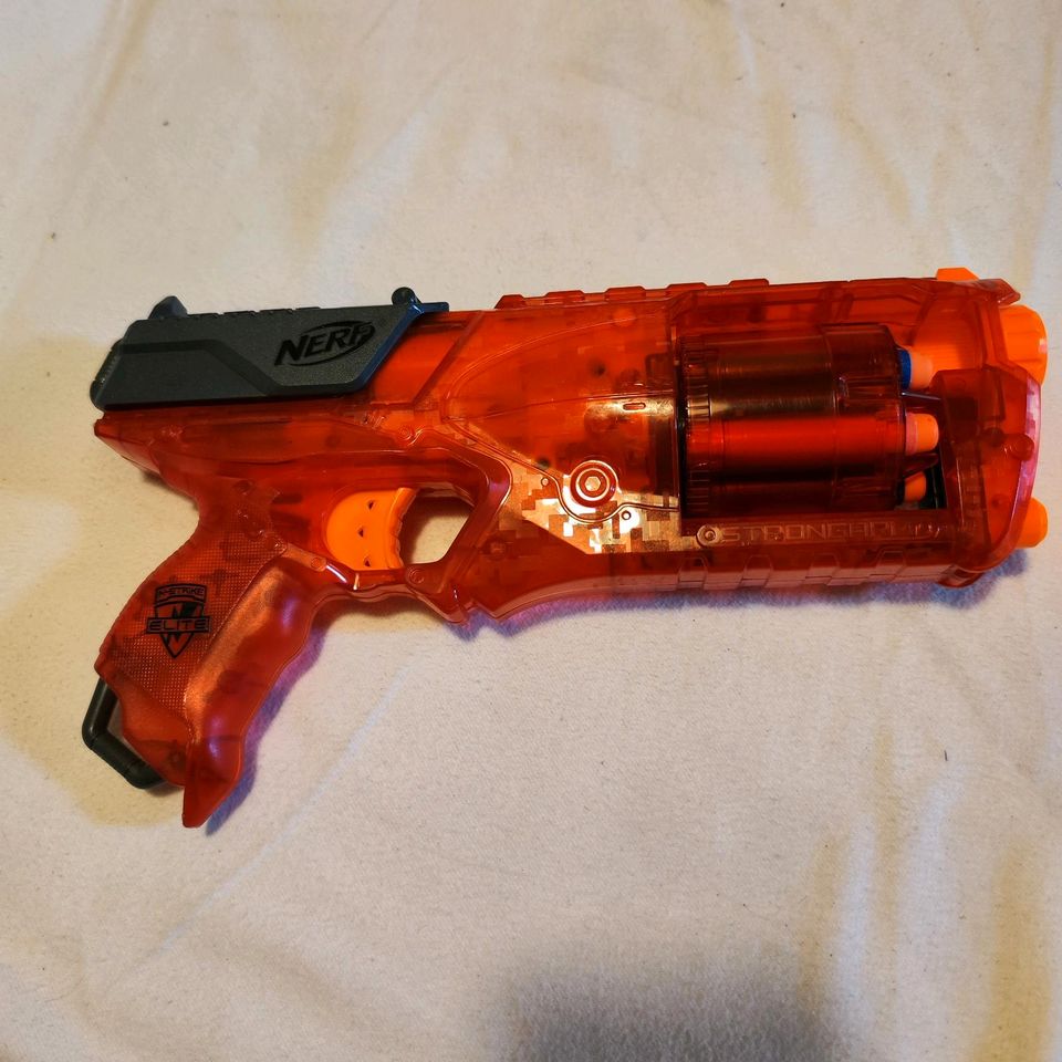 Nerf Gun, N-Strike, Elite, Strongarm, Rot in Wörth a. Main