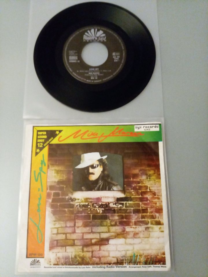 Mike Mareen Single – Love-Spy – aus Deutschland von 1986 in Köln