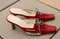 ORIGINAL TOD‘s Mules Pumps Pantoletten High Heels rot Gr. 40 Hessen - Dietzenbach Vorschau