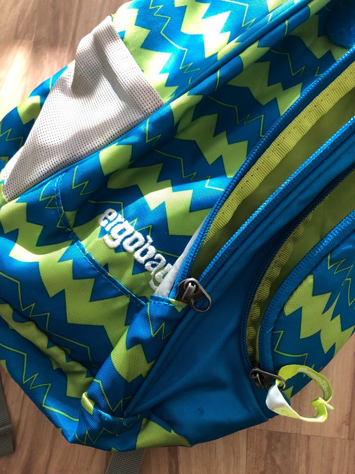 Ergobag Libäro Sportrucksack Sporttasche Jungen blau Top Muster in Ilsede