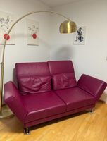 Brühl Moule (medium) Leder Sofa Rot Zweisitzer Couch Funktion Saarbrücken-Mitte - St Arnual Vorschau